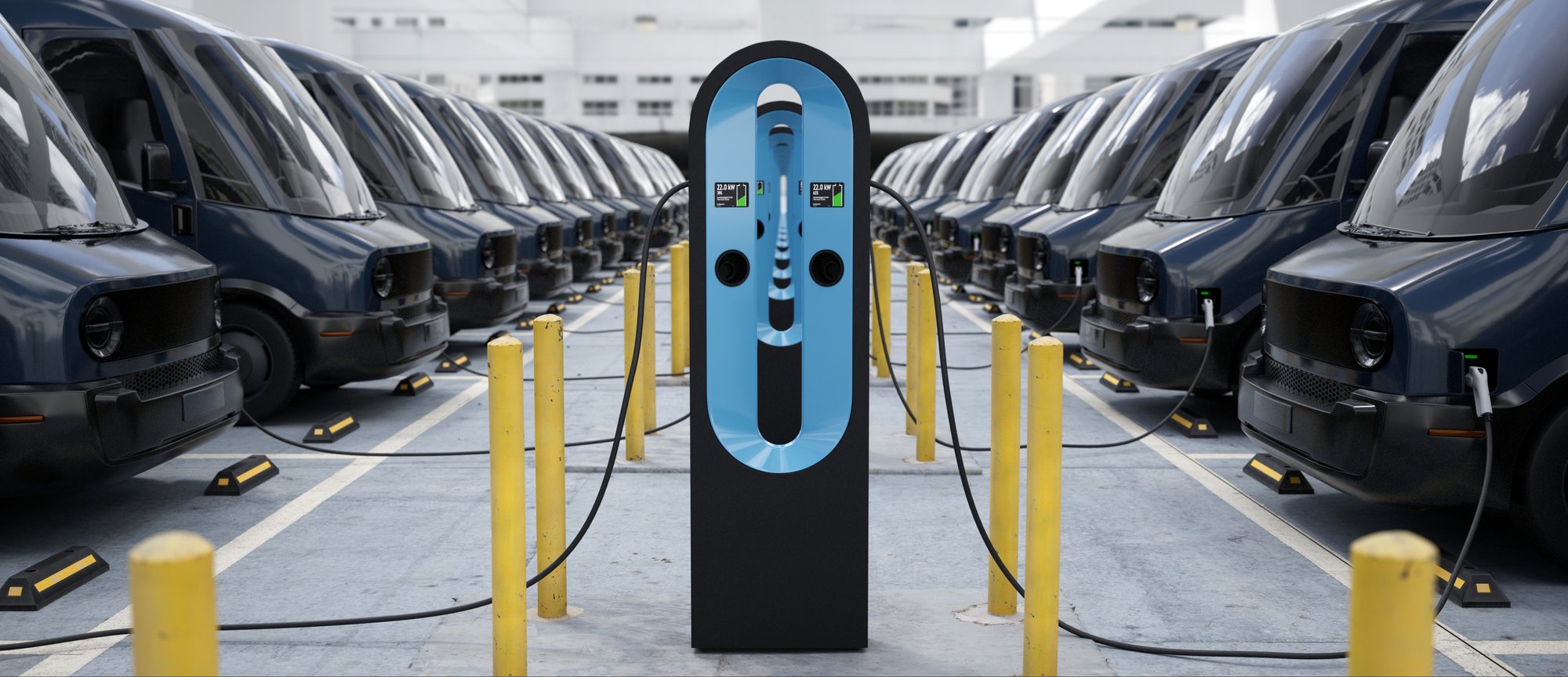 EV charger and EV fleet vehicles
